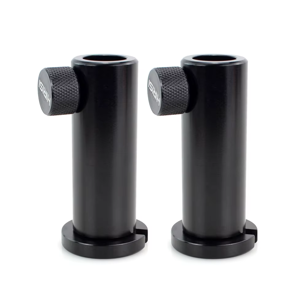 Support de scène de pêche à la carpe en aluminium avec vis pour la pêche sur plate-forme, bâtons de 
