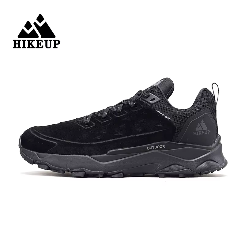 HIKEUP chaussures de randonnée pour hommes Sports de plein air Camping chasse marche chaussure daim 