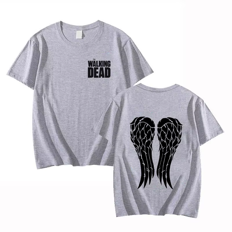 Nouveau chaud The Walking Dead T-shirts mode femmes hommes été t-shirt unisexe décontracté à manches