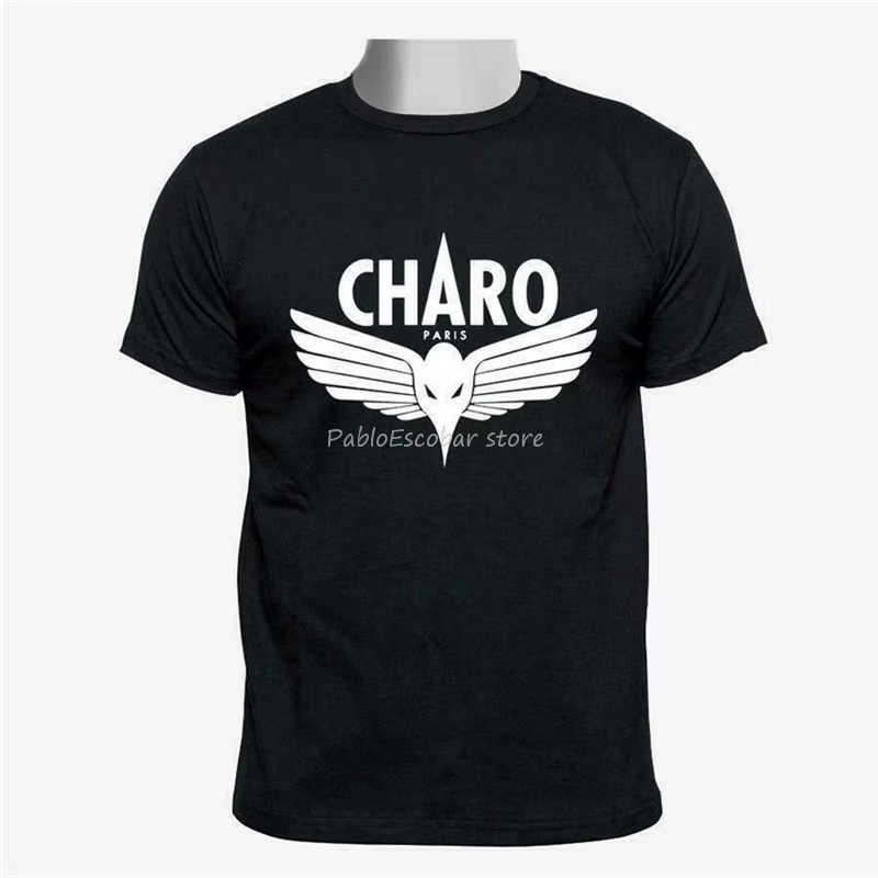 Nouveau Charo Niska hommes t-shirt noir Em31 rue t-shirt nouveau Design Cool hommes marque t-shirt h