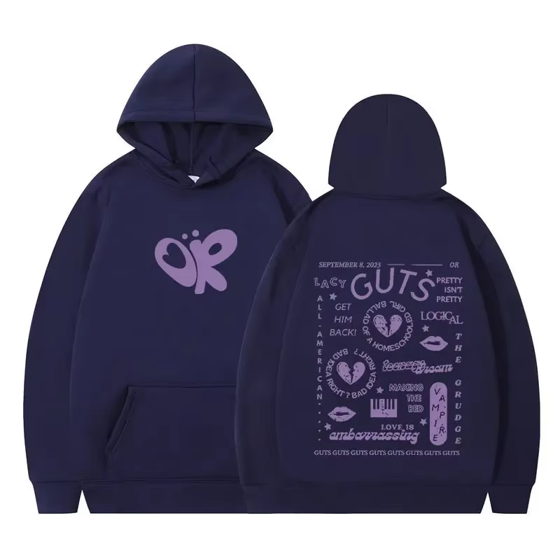 Sour Guts Vampire sweat à capuche hommes femmes vêtements mode Vintage sweats à capuche à manches lo