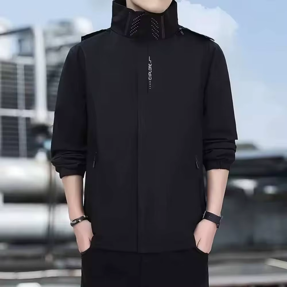 Nouveau OPEL voiture hommes léger imperméable veste à capuche en plein air hommes coupe-vent randonn
