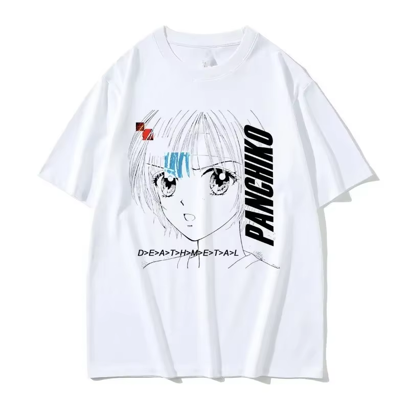 Panchiko DEATHMETAL Rock Album T-Shirt imprimé graphique femmes Vintage décontracté hauts T-Shirt go