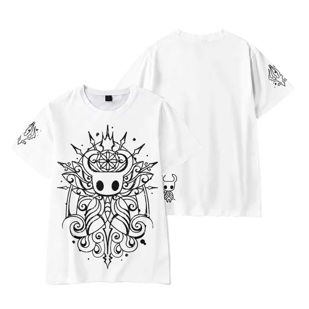 T-shirt à manches courtes pour hommes et femmes, Hollow Knight, Pure Vessel, Merch, Funny Tee, Unise