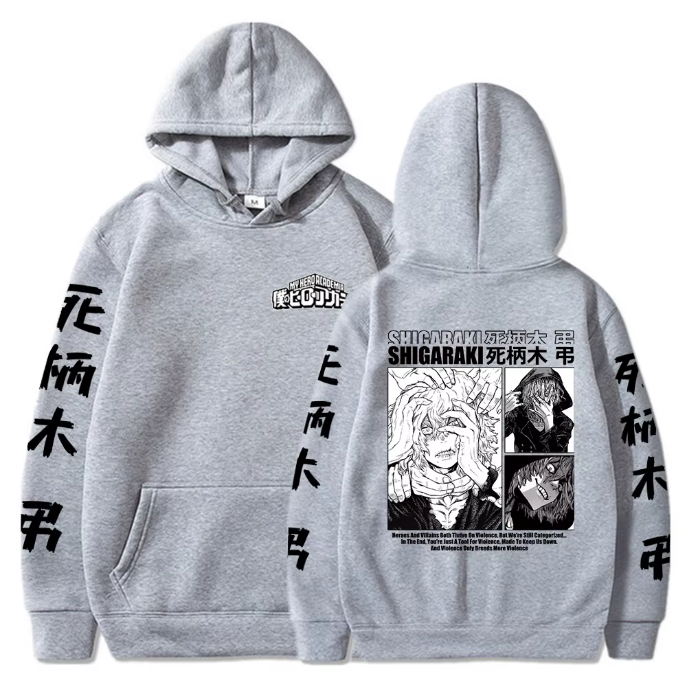 My foreAcademia MHA Hoodie, Shigaraki Tomura Manga Sweatshirt, Boku No ForeAcademia Gift Clothing, A