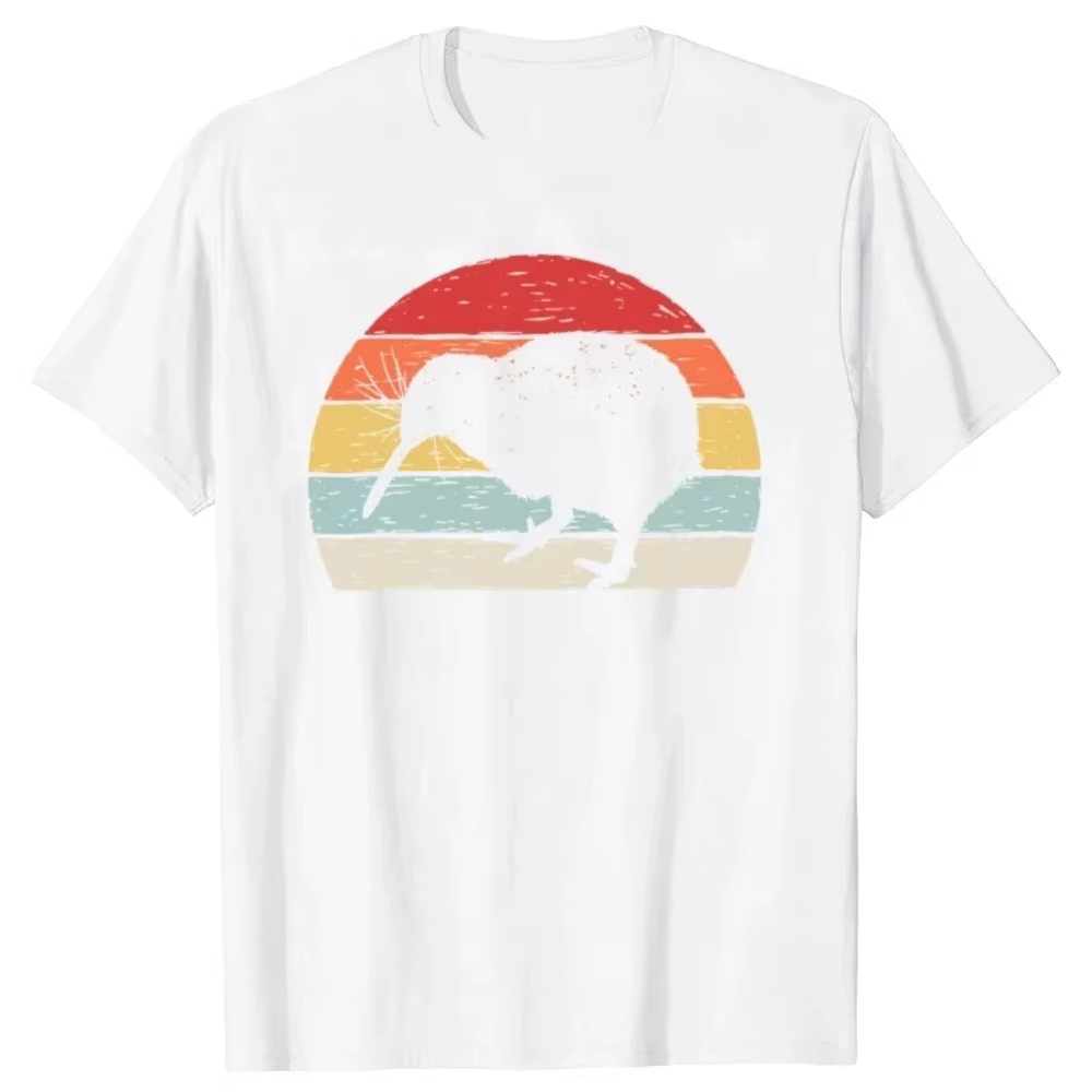 T-shirt drôle pour hommes, amoureux du kiwi, « frère » Êtes-vous bien? Hauts surdimensionnés en coto