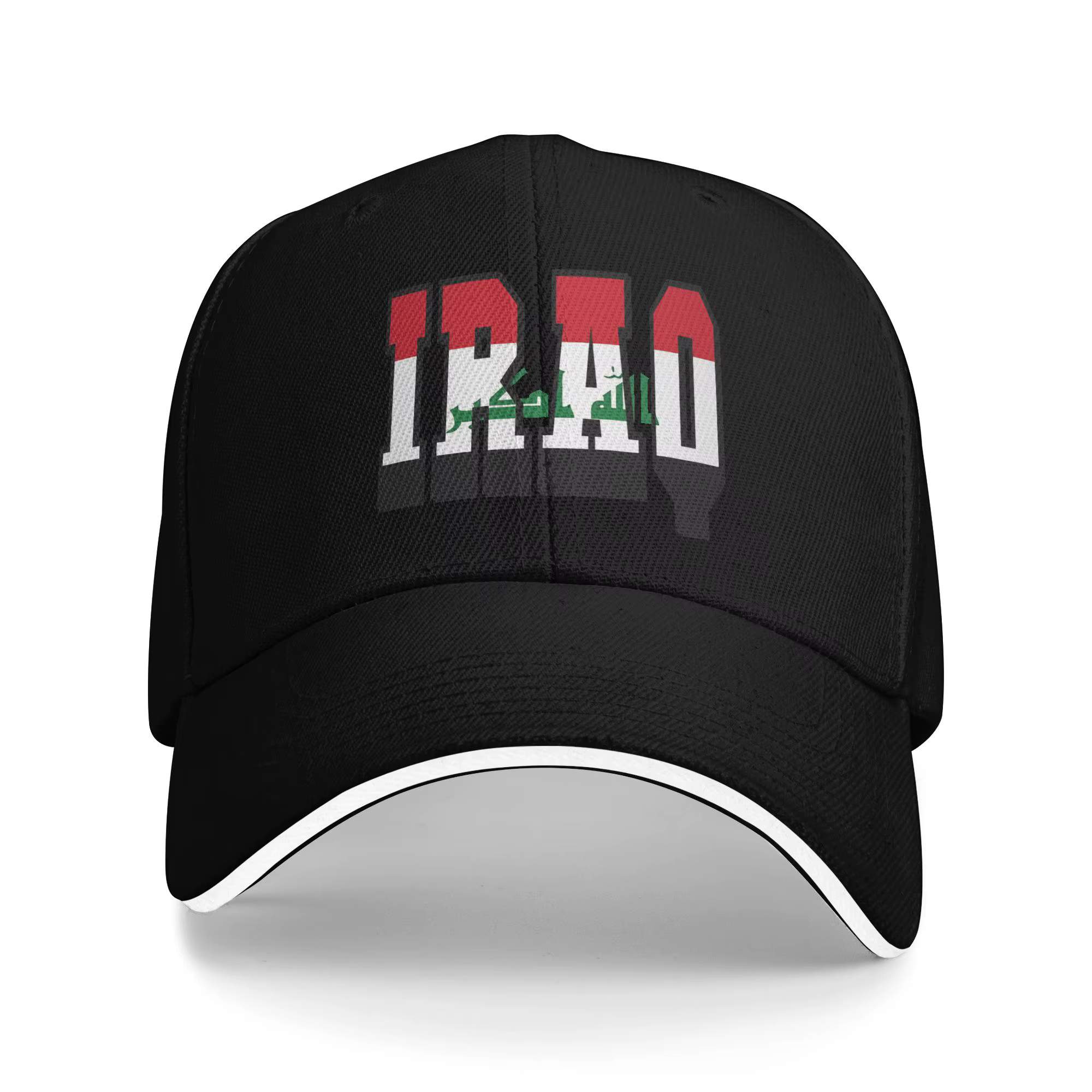 Casquette de baseball décontractée avec drapeau irakien, style y2k, pour le tennis, le skate, le cam