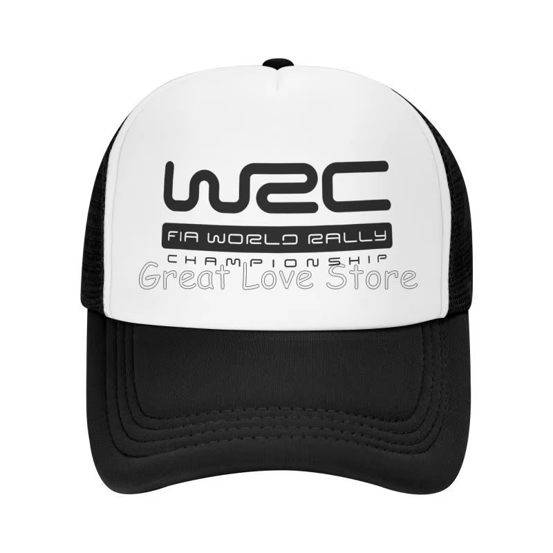 WRC – casquette de Baseball en maille pour championnat du monde des rallye, Sports de plein air, cou