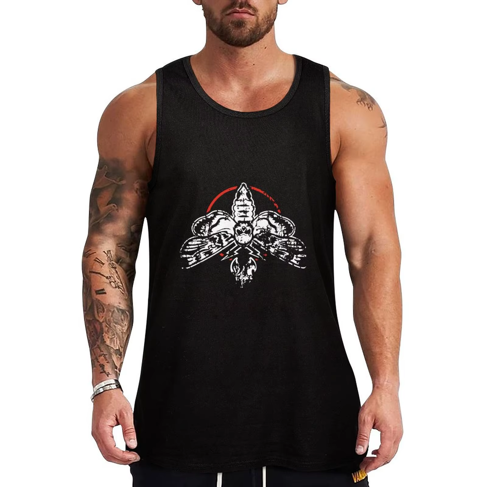 Bray Wyatt-Gilet à manches courtes pour hommes, logo de lutte, haut précieux, marques de vêtements p