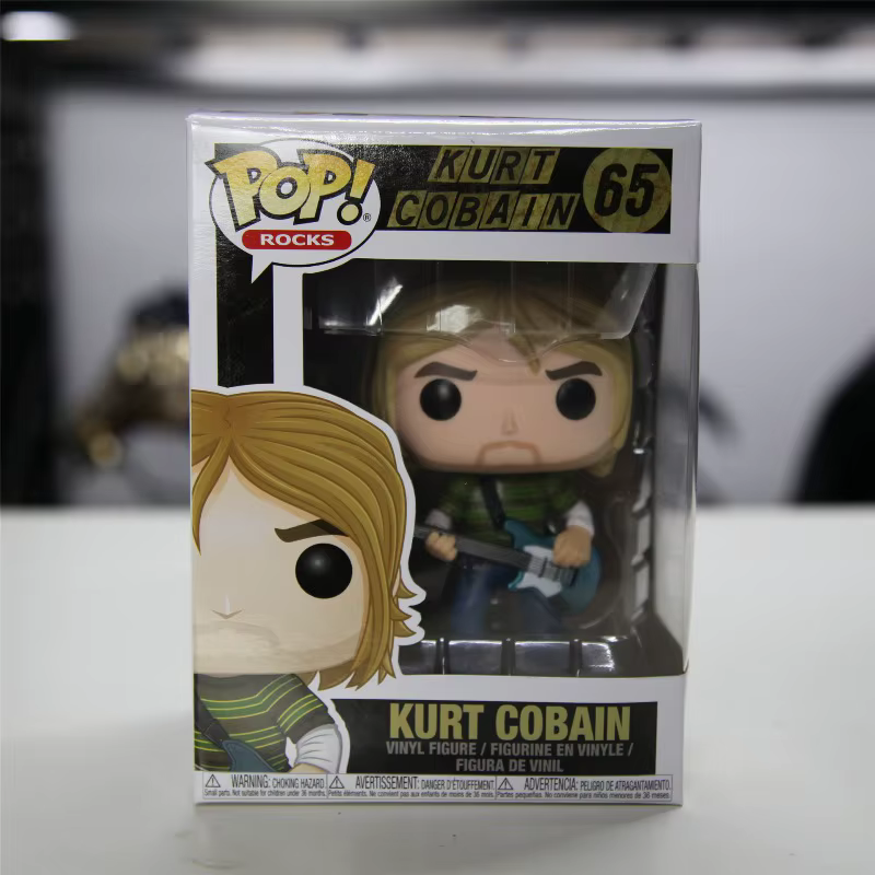 Funko Pop Genuine Rocks Nirvana Kurt Cobain Guns N' Roses Slash Elton John Poupée Décoration de cham