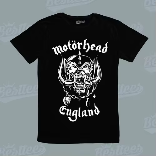 T-shirt MOTORHEAD Lemmy, artiste de musique rock Heavy Metal britannique, groupe d'Angleterre