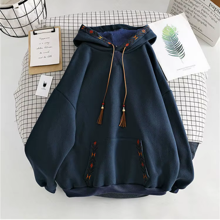 Hauts à capuche printemps sweats à capuche pour femmes automne vêtements ample femme Streetwear déco