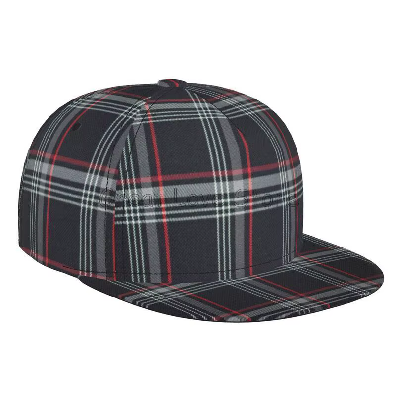 GTI Tartan Plaid casquette de Baseball unisexe réglable Snapback chapeau hommes femmes pare-soleil c