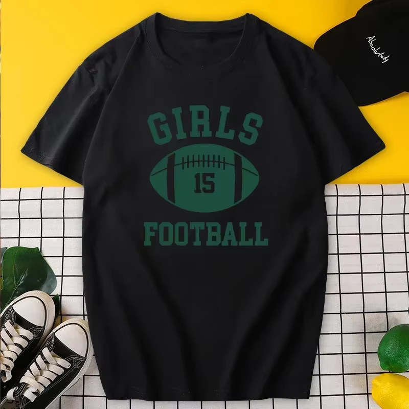 CatastroGreen-T-shirt à manches courtes pour femmes, décontracté et rétro, avec la série télévisée F
