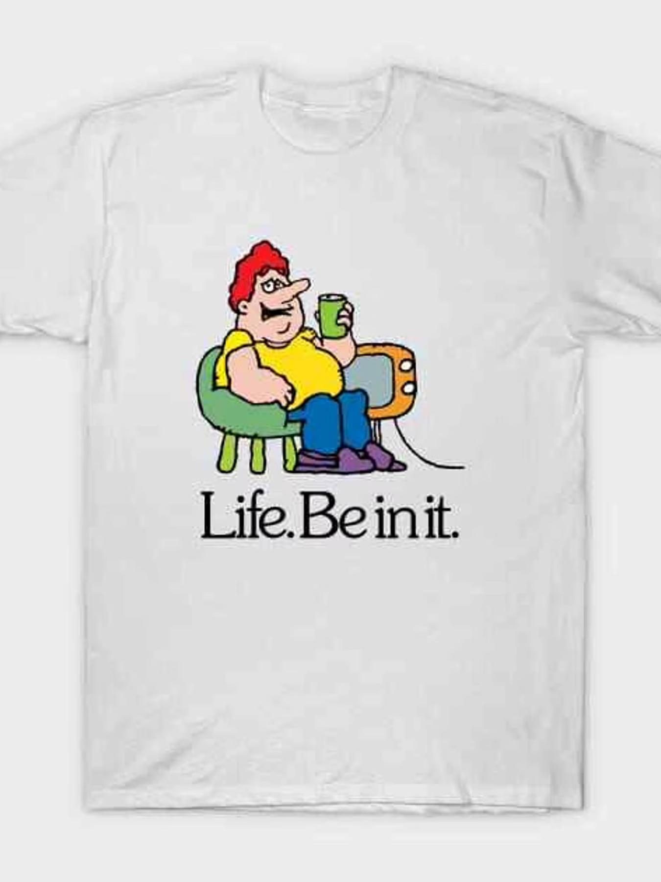 T-shirt graphique Life Be in It Australia, streetwear doux, unisexe, vêtements de créateur, mode déc