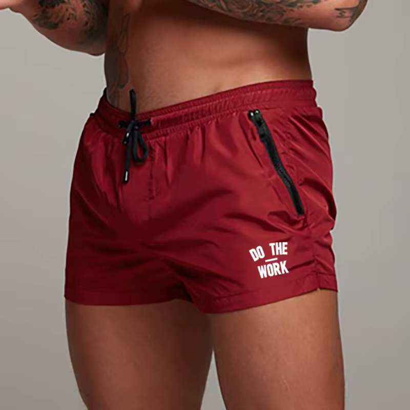 Maillot de bain pour hommes, short de bain, été, décontracté, plage, séchage rapide, course à pied, 