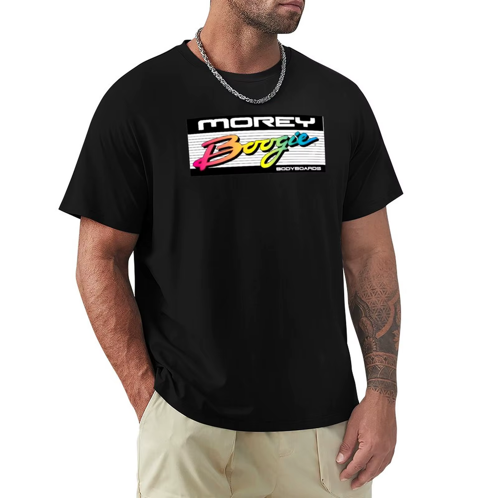 Hommes top t-shirts été T-Shirt Morey Boogie vieille école T-Shirt kawaii vêtements noir t dessus de