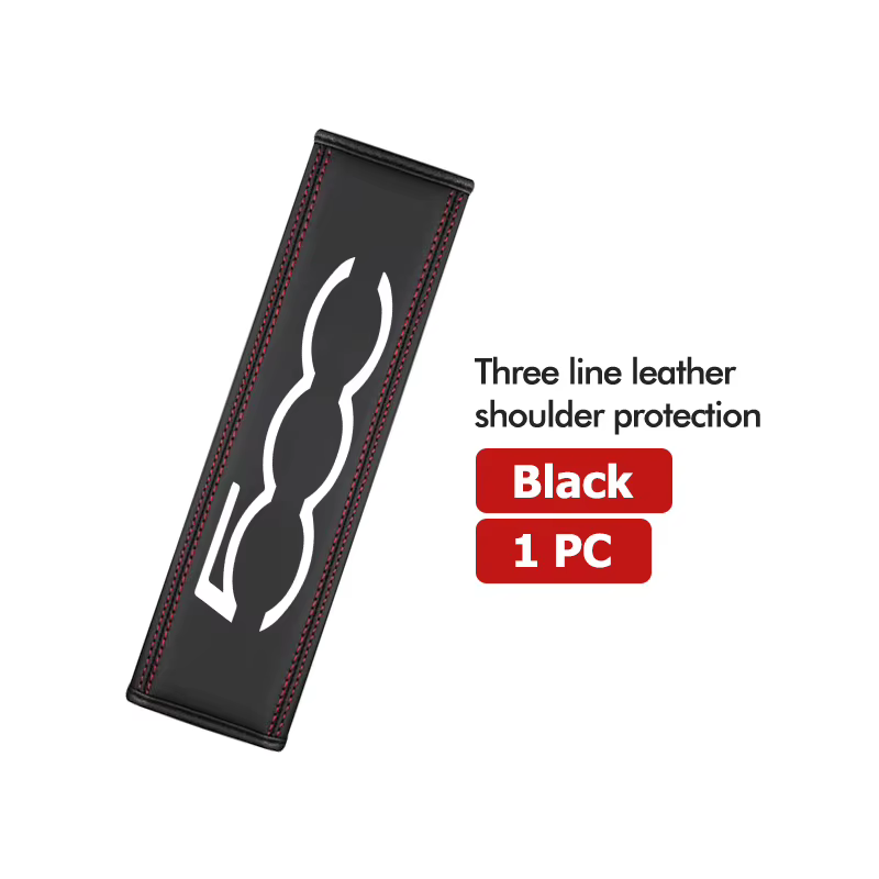 Housse de ceinture de sécurité réglable, coussinet d'épaule de sécurité, accessoires pour Fiat FR Ab