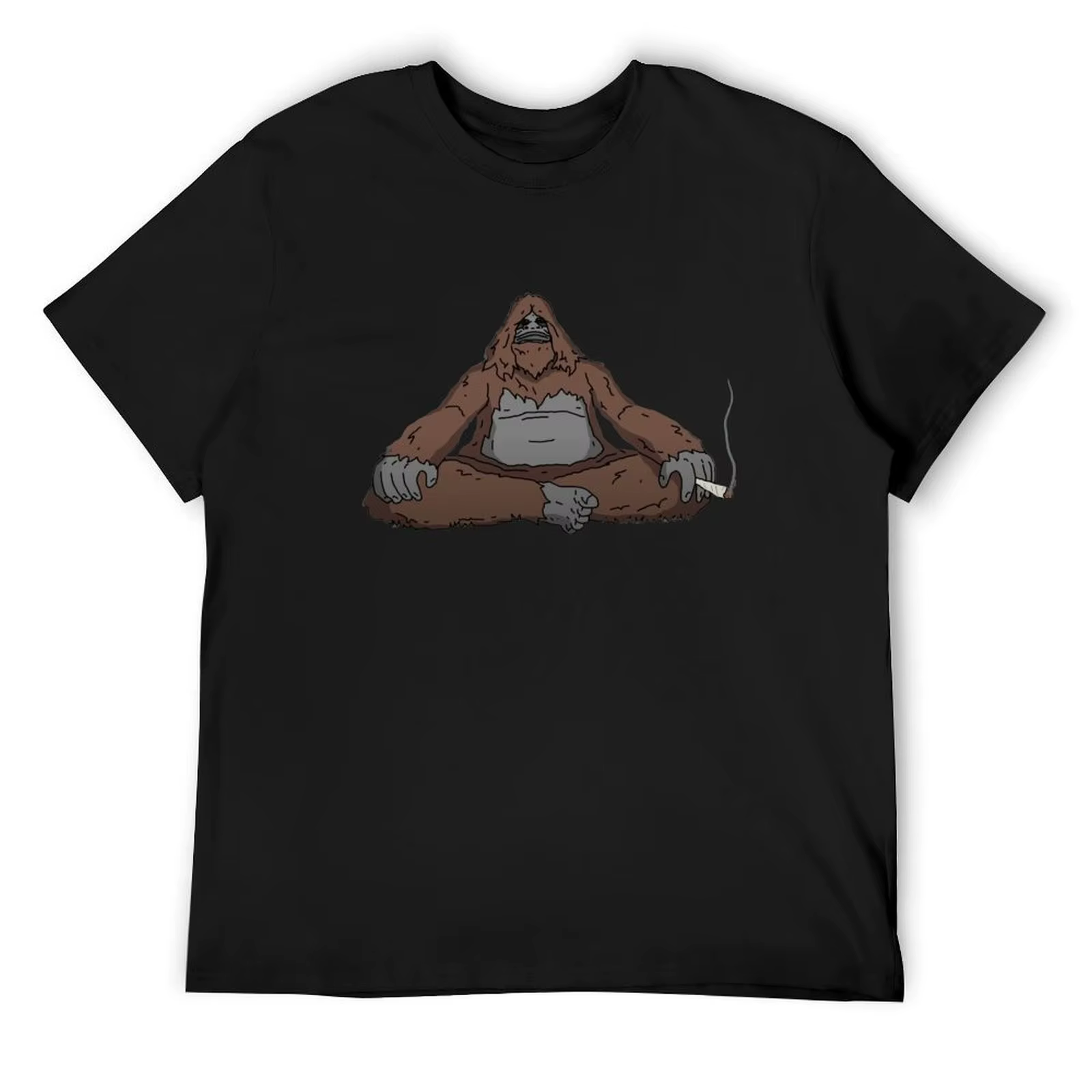 T-shirt graphique Sassy the Sasquatch pour hommes, chemises blanches, mode garçons, qualité supérieu