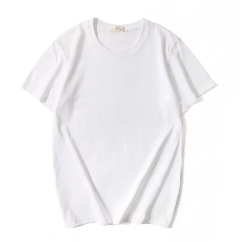 T-shirts YSZWDBLX pour femmes – Nouveauté été 2026 – Hauts décontractés à col rond en coton à manche
