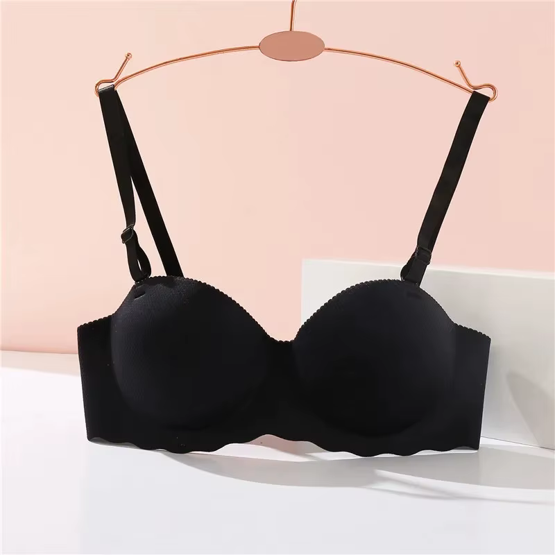 Soutiens-gorge push-up sans couture pour femmes, sous-vêtements pour petite poitrine, bralette sans 