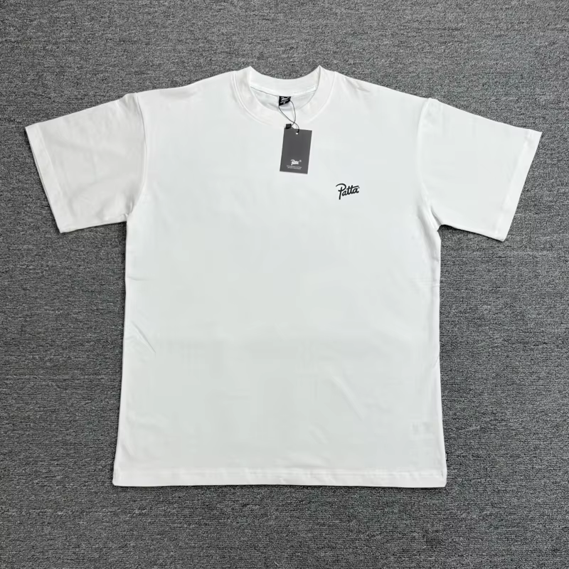 T-shirt classique Patta 26SS Nouvelle Collection – Homme/Femme – Coton ample décontracté – Imprimé l