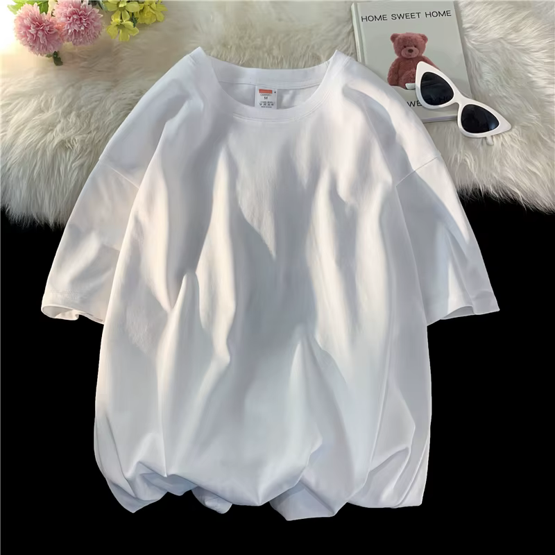 LégIBLE 2025 été hommes T-Shirt décontracté ample coton à manches courtes T-Shirt hommes haut T-Shir