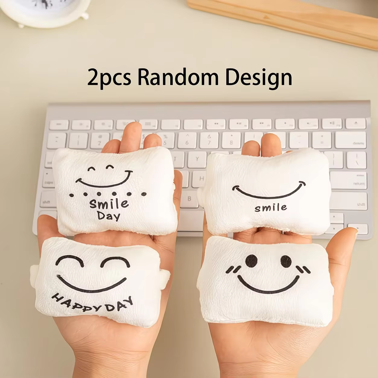 Ensemble de 2 pièces avec motifs aléatoires, clavier, souris et coussinets de protection pour les po