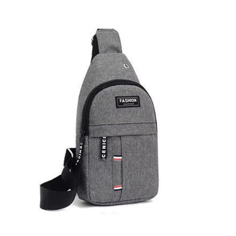 Sac de poitrine pour hommes, sac à bandoulière décontracté à la mode, nouveau sac de rangement, mini
