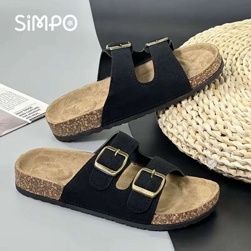 Sandales de plage pour femmes et hommes, pantoufles d'extérieur de styliste, chaussures confortables