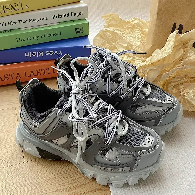 Sneakers de marque pour homme, mode, nouvelles baskets chunky pour homme, chaussures de papa pour ho