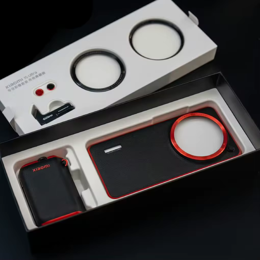 Kit photo professionnel Xiaomi 15 Ultra original avec étui, poignée sans fil pour photographie, obje