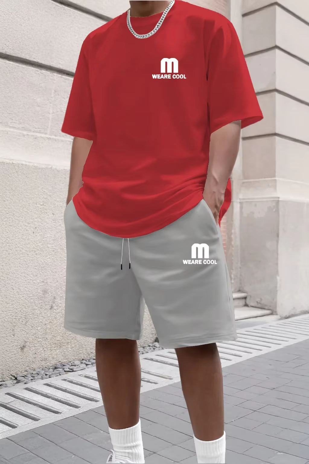 T-shirt noir pour homme à manches courtes, col rond, multifonctionnel, basique, décontracté et tenda