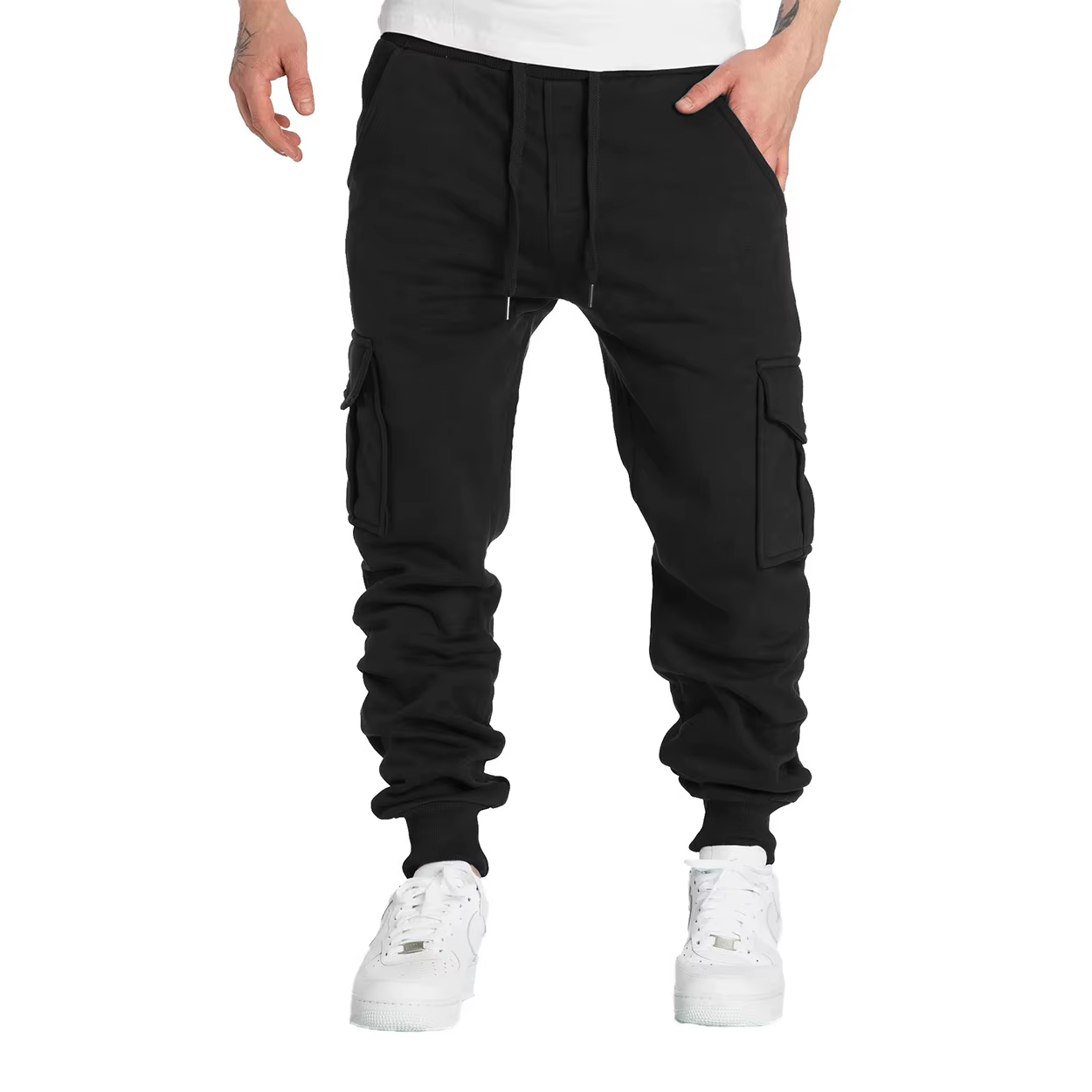 Nouveaux pantalons de survêtement pour hommes coupe droite Joggers pour le sport et le Streetwear am