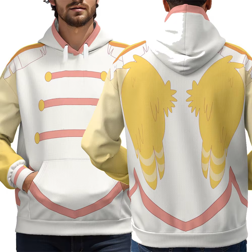 Streetwear unisexe Helluva Boss HazbinHotel Cosplay fermeture éclair sweats à capuche à manches long