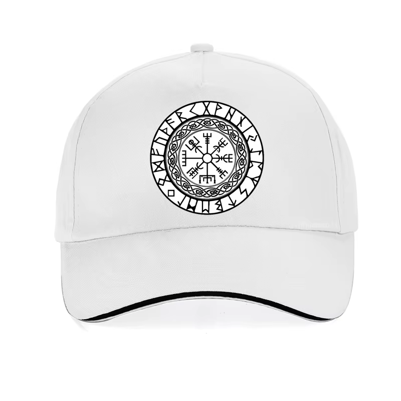 Casquette de baseball unisexe pour hommes, style Viking Odin Warrior Legend, chapeau à runes viking,