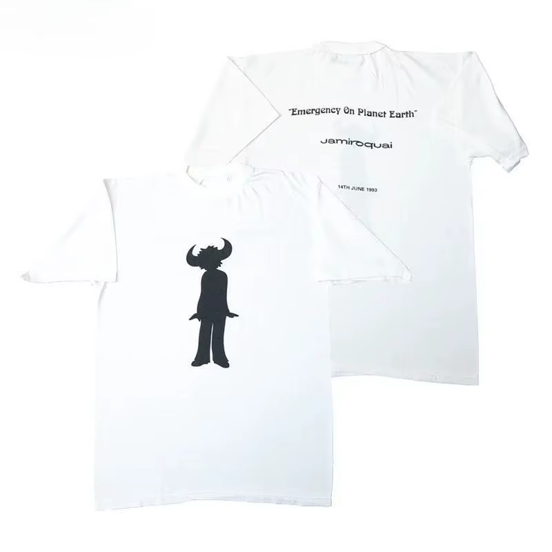 T-shirt unisexe en coton doux, style populaire Future Punk, avec impression de poster classique du g