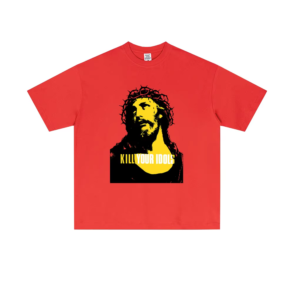 Offre spéciale tuer votre idole même Style graphique T-shirts hommes femmes rétro gothique Rock méta