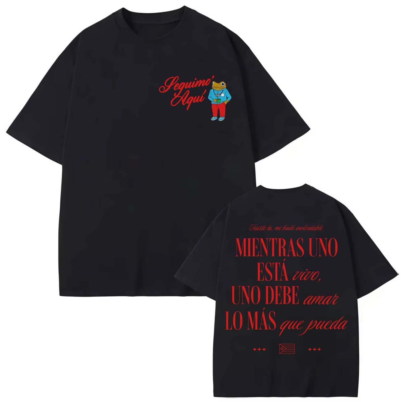 Rappeur Bad Bunny Merch T-shirt mode Hip Hop Pop musique à manches courtes T-shirts hommes femmes dé