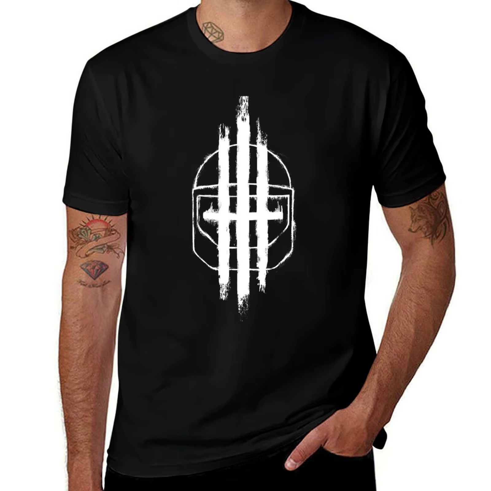 Killa Mask-Escape From Tarkov T-Shirt drôle t-shirt chemises graphiques vêtements Anime t-shirt homm
