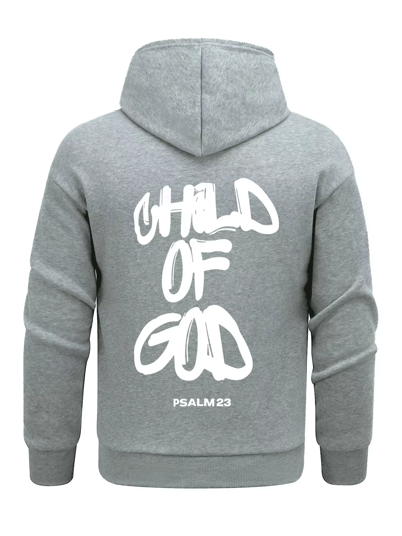 Enfant de dieu psaume 23 Design hommes sweats à capuche tout-Match polaire à capuche ample doux haut