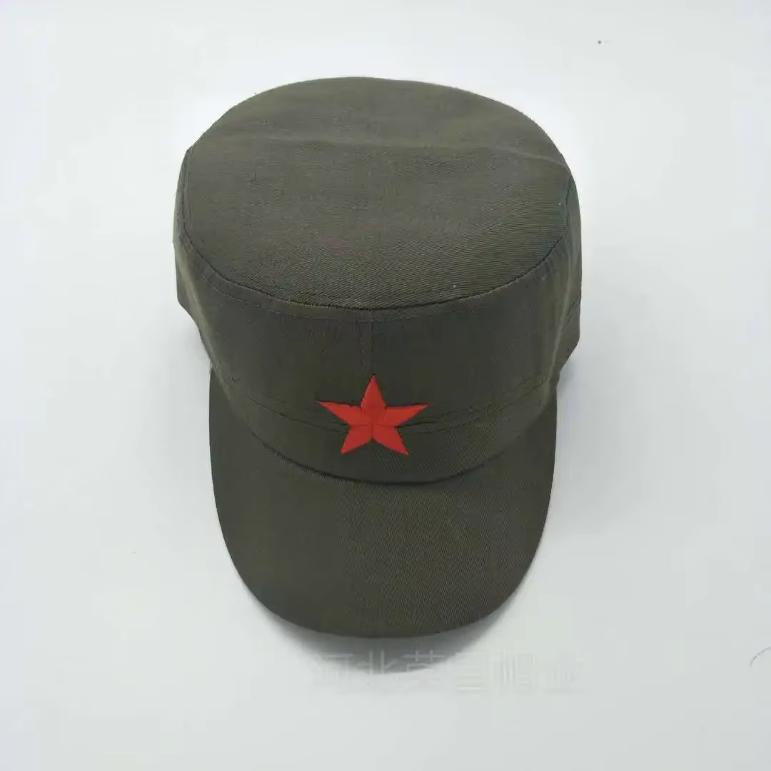 Casquette d'entraînement militaire, casquette d'étudiant, casquette à visière, chapeau à étoile à ci