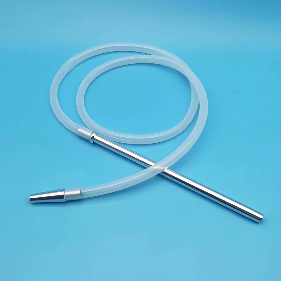Accessoires de tuyau Shisha arabe, tuyau de 1.4m, poignée en alliage d'aluminium, ensemble de nargui