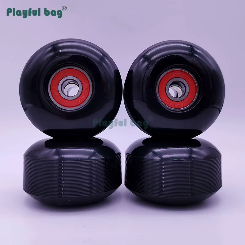 4 pièces/ensemble patins à Double roulettes roues en polyuréthane 52x32MM 95A accessoires de planche