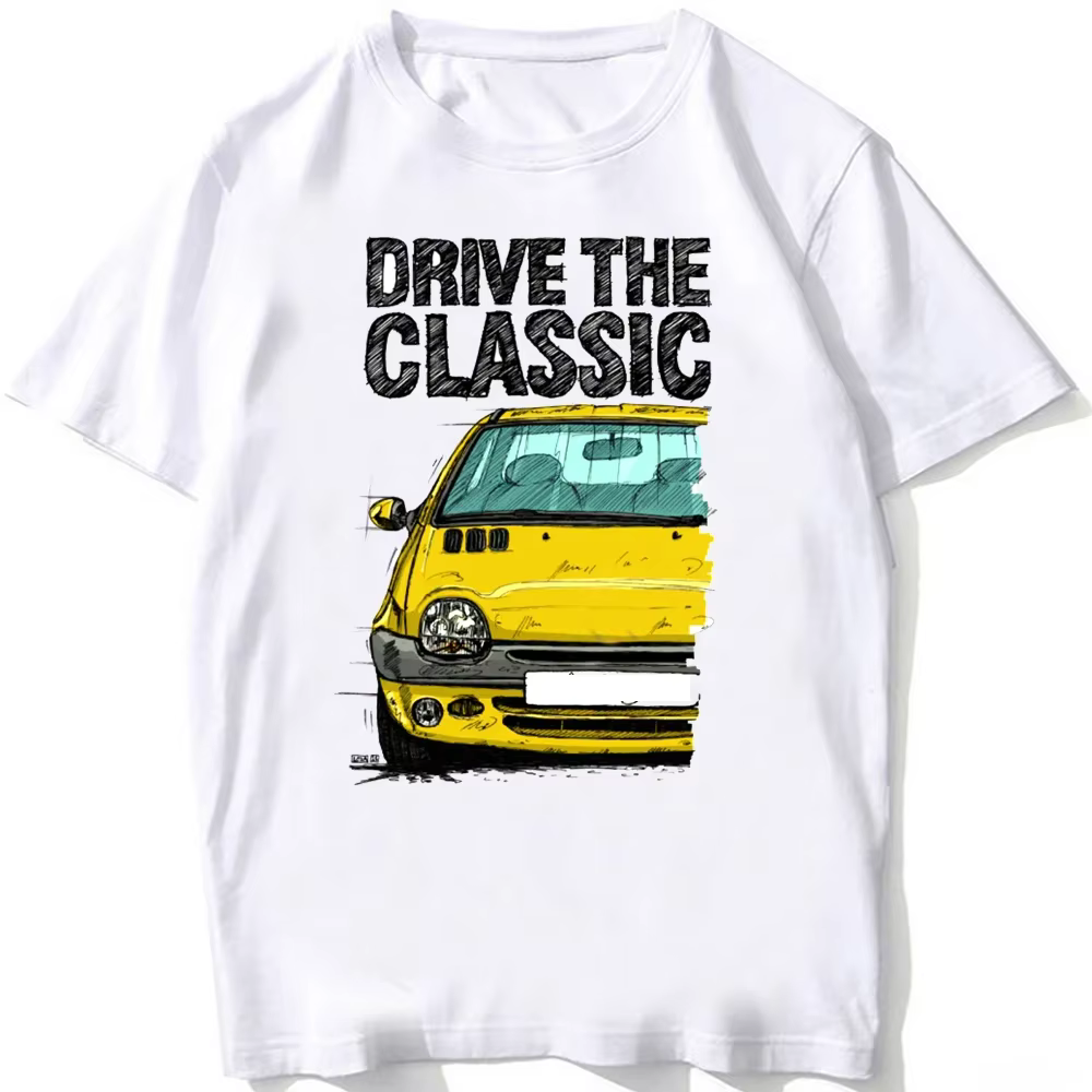 T-shirt Sportif Garçon Blanc 2026 Nouveau Modèle Halogène Twingo Drive A Legend – Vêtements Homme Dé