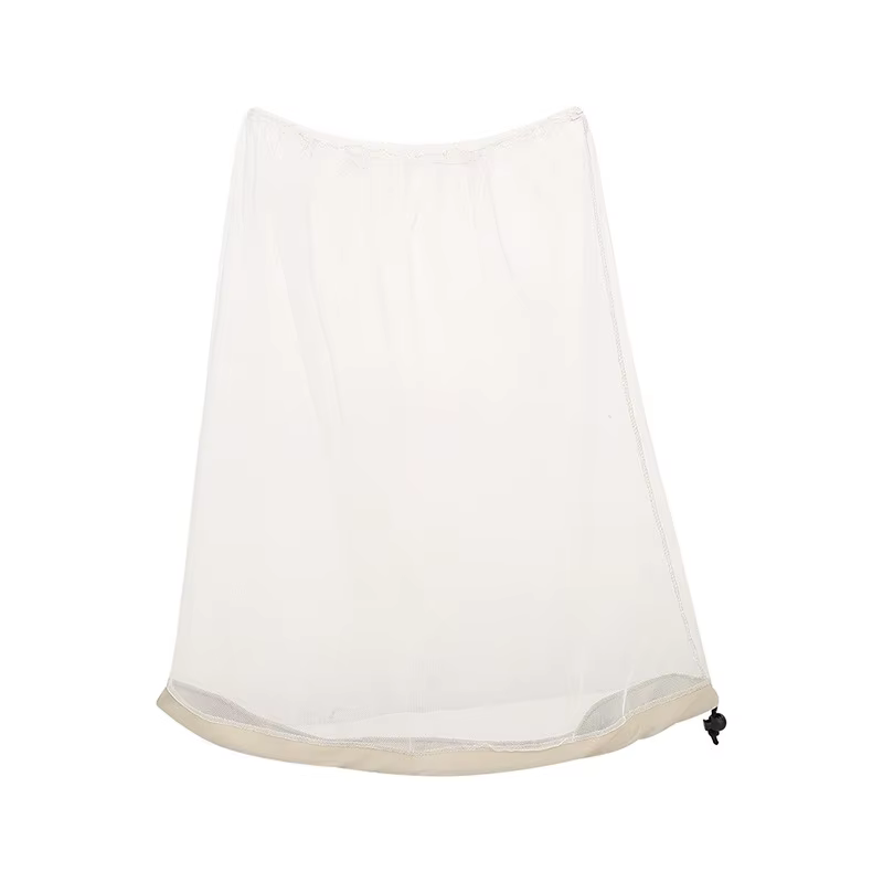 Voile anti-moustiques respirant pour la tête, protection solaire UPF50+ en maille de nylon, pour adu
