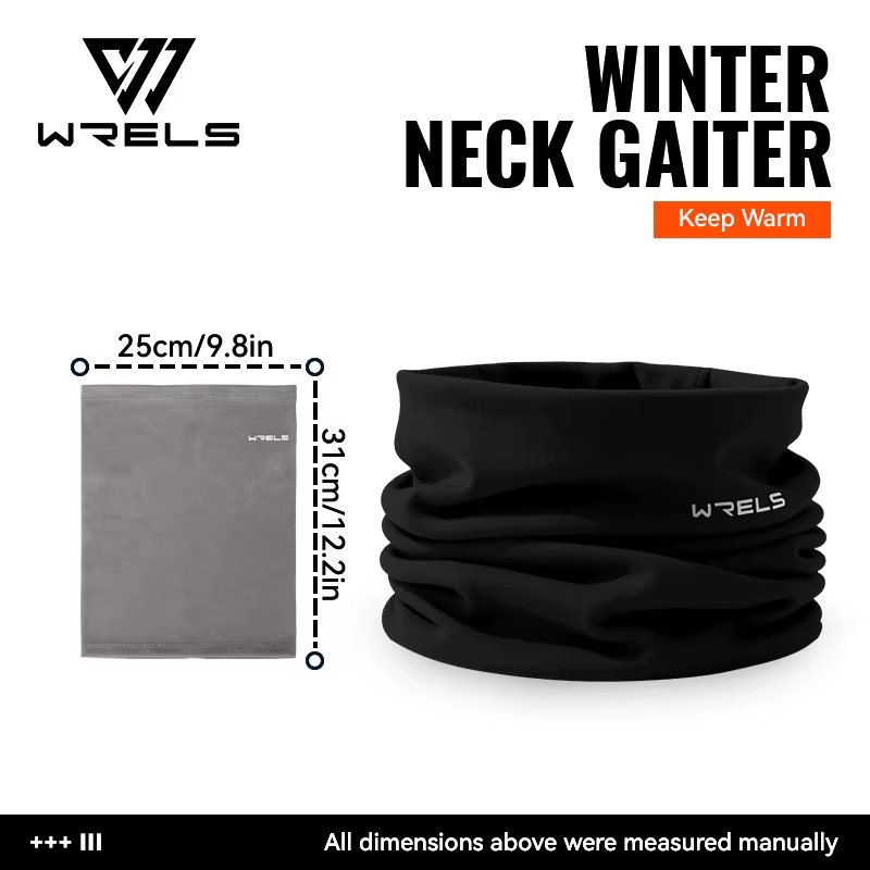 WRELS hiver cache-cou cache-cou couverture guêtres de Ski pour hommes femmes polaire épais coupe-ven