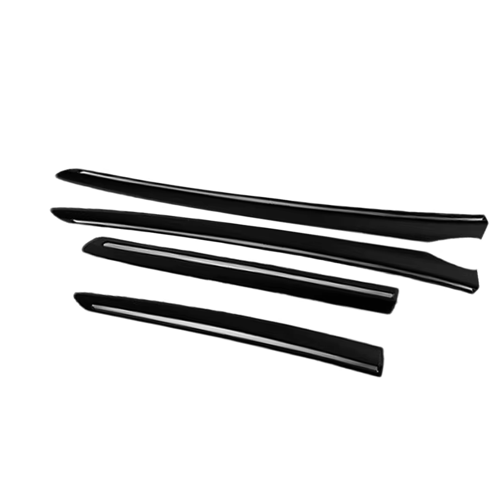 Cache-tableau de bord pour Tesla Model Y L 2025 – Autocollant intérieur ABS, garniture de panneau de