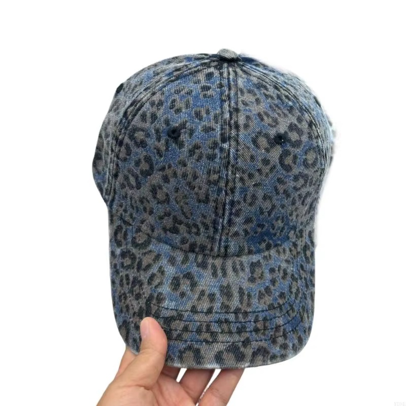 Casquette Baseball Design léopard, sangle réglable, légère 130g, parfaite pour le sport les tenues d