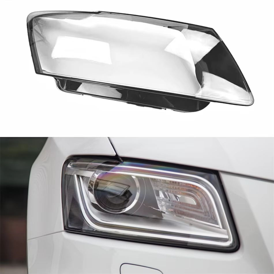 Pour Audi Q5 2013 2014 2015 2016 2017 accessoires automobiles Base de voiture lampe frontale coque p